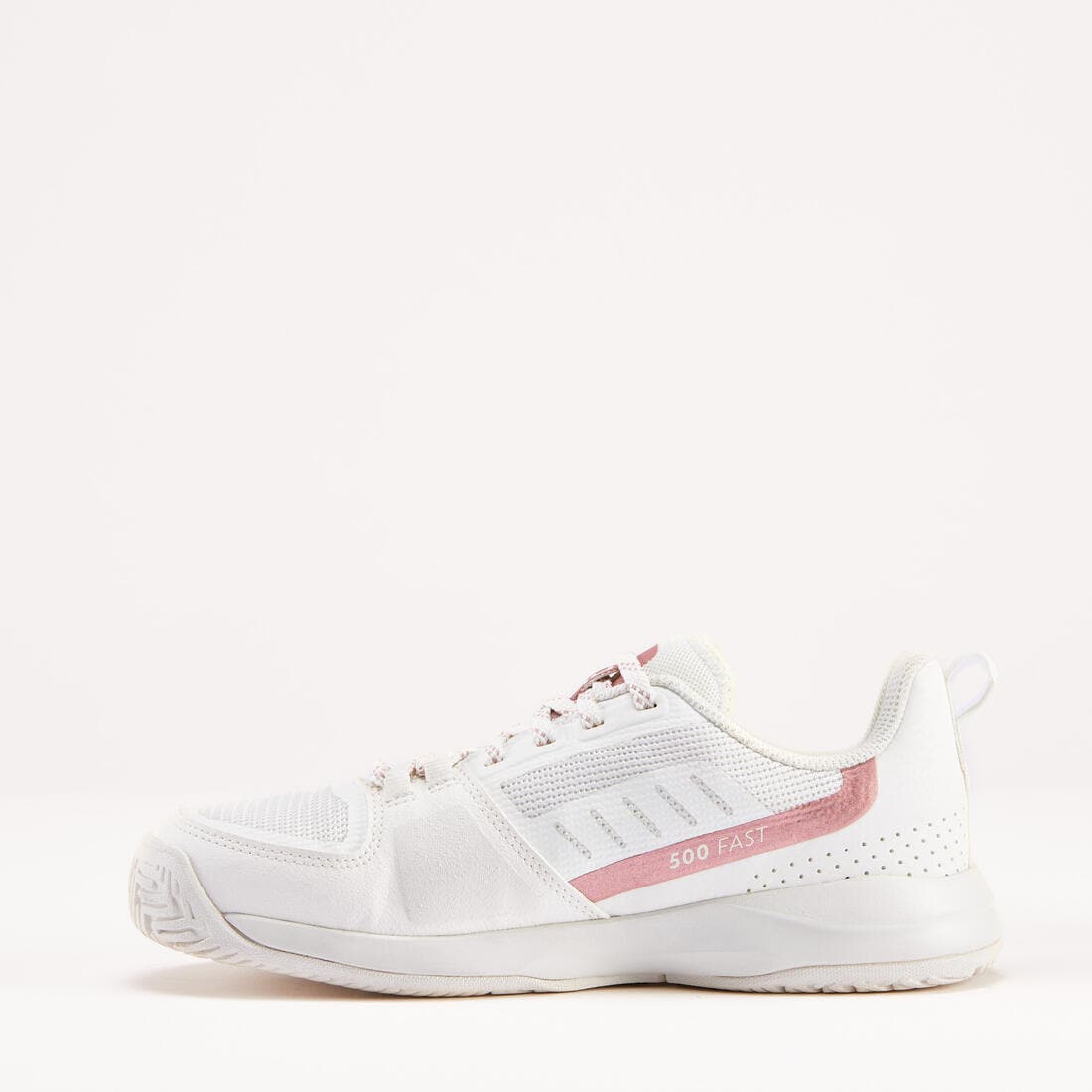 CHAUSSURES TENNIS ENFANT - TS500 FAST JR LACE PINKFIRE