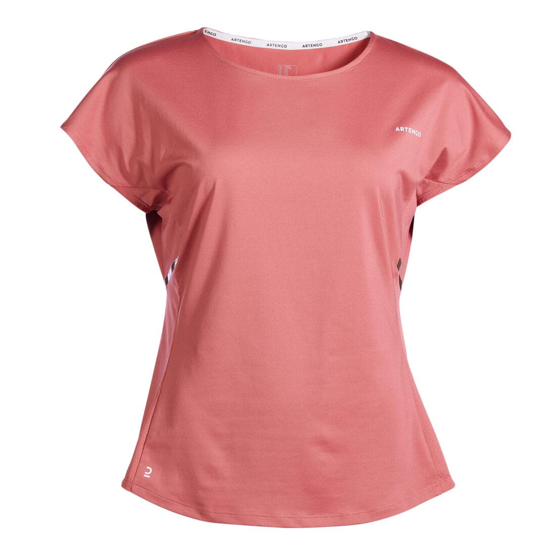 T-Shirt tennis col rond dry soft femme - Dry 500