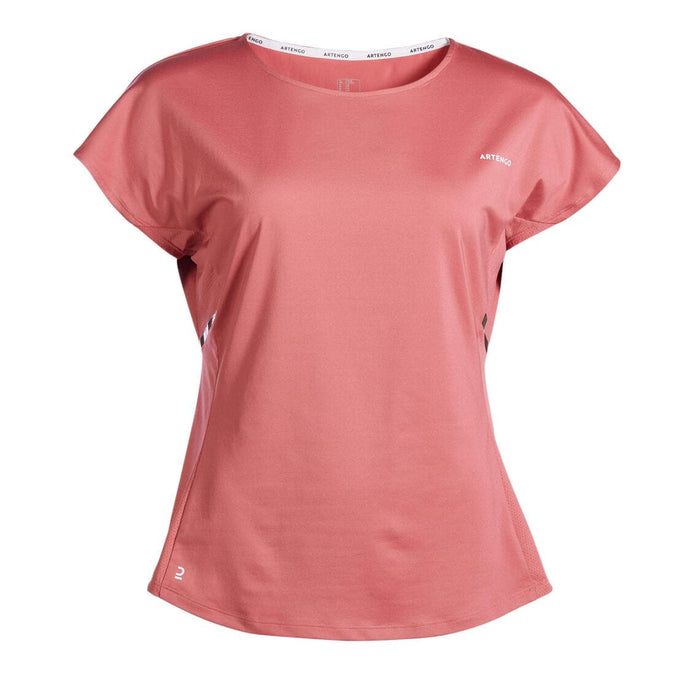 





T-Shirt tennis col rond dry soft femme - Dry 500, photo 1 of 10