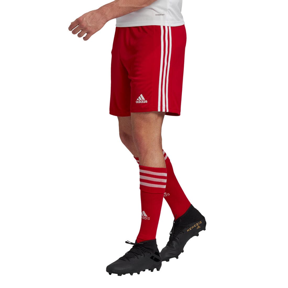 SHORT DE FOOTBALL SQUADRA ADULTE ROUGE