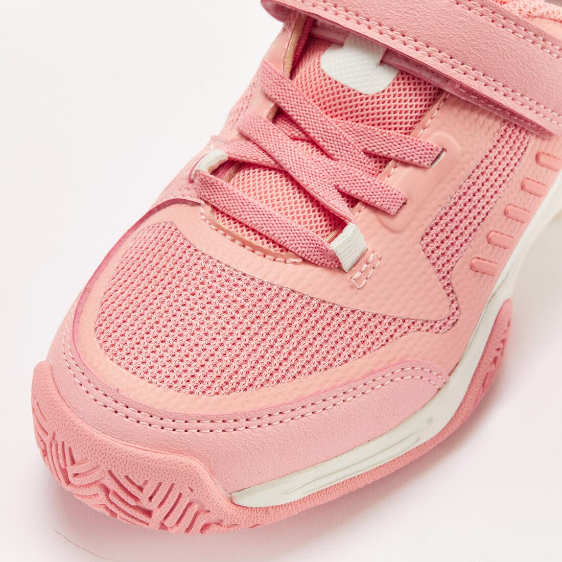 CHAUSSURES TENNIS ENFANT - TS500 FAST KD SCRATCH PINKFIRE