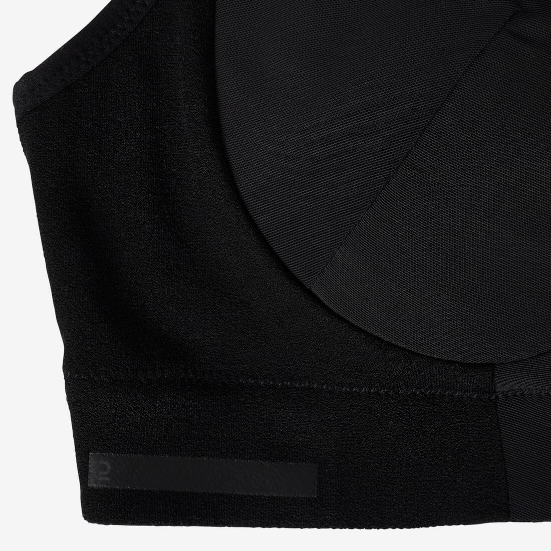 Soutien gorge bonnets E à H bretelles croisables maintien fort femme, Noir