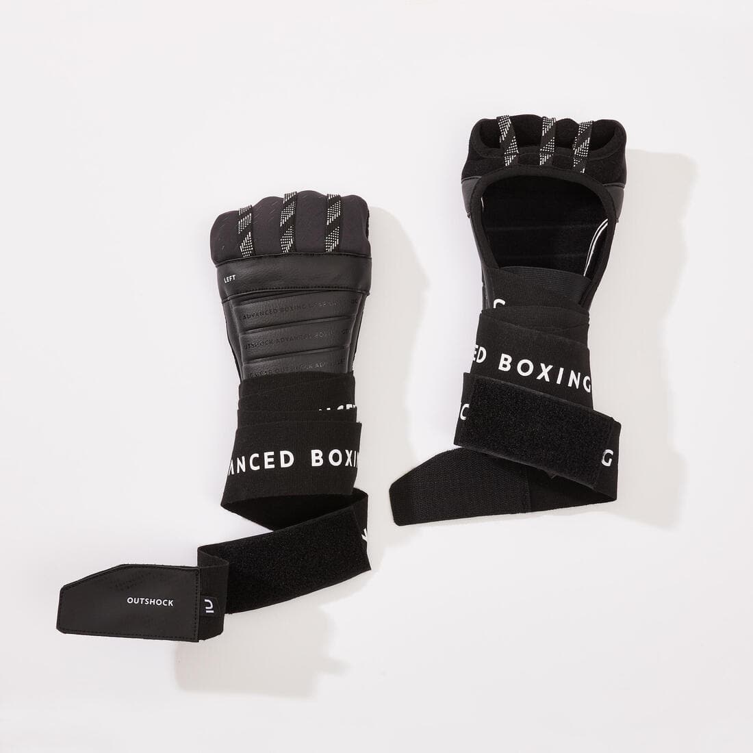 SOUS-GANTS DE BOXE 500 ERGO NOIRS