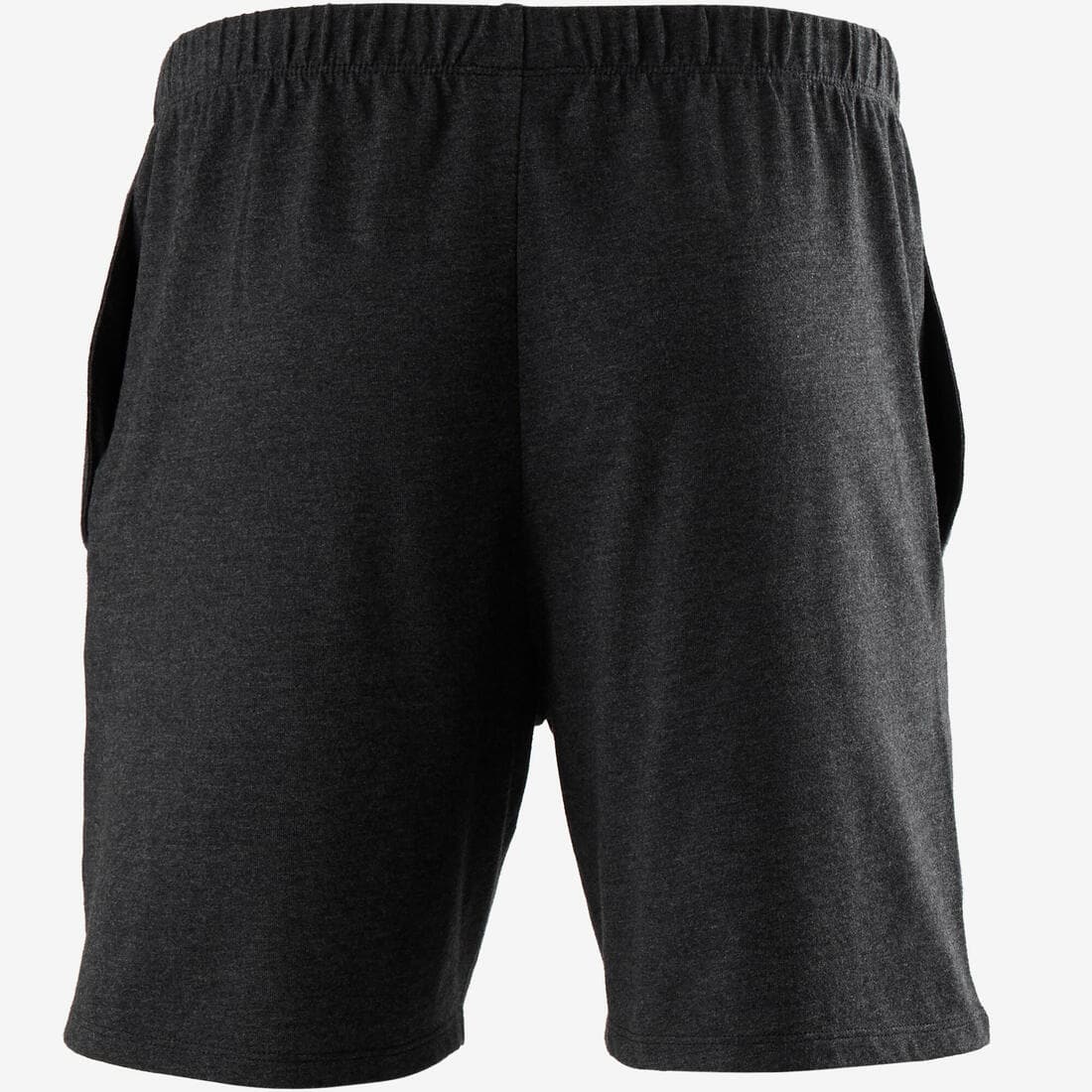 Short Fitness homme coton droit avec poche clés - 100 court