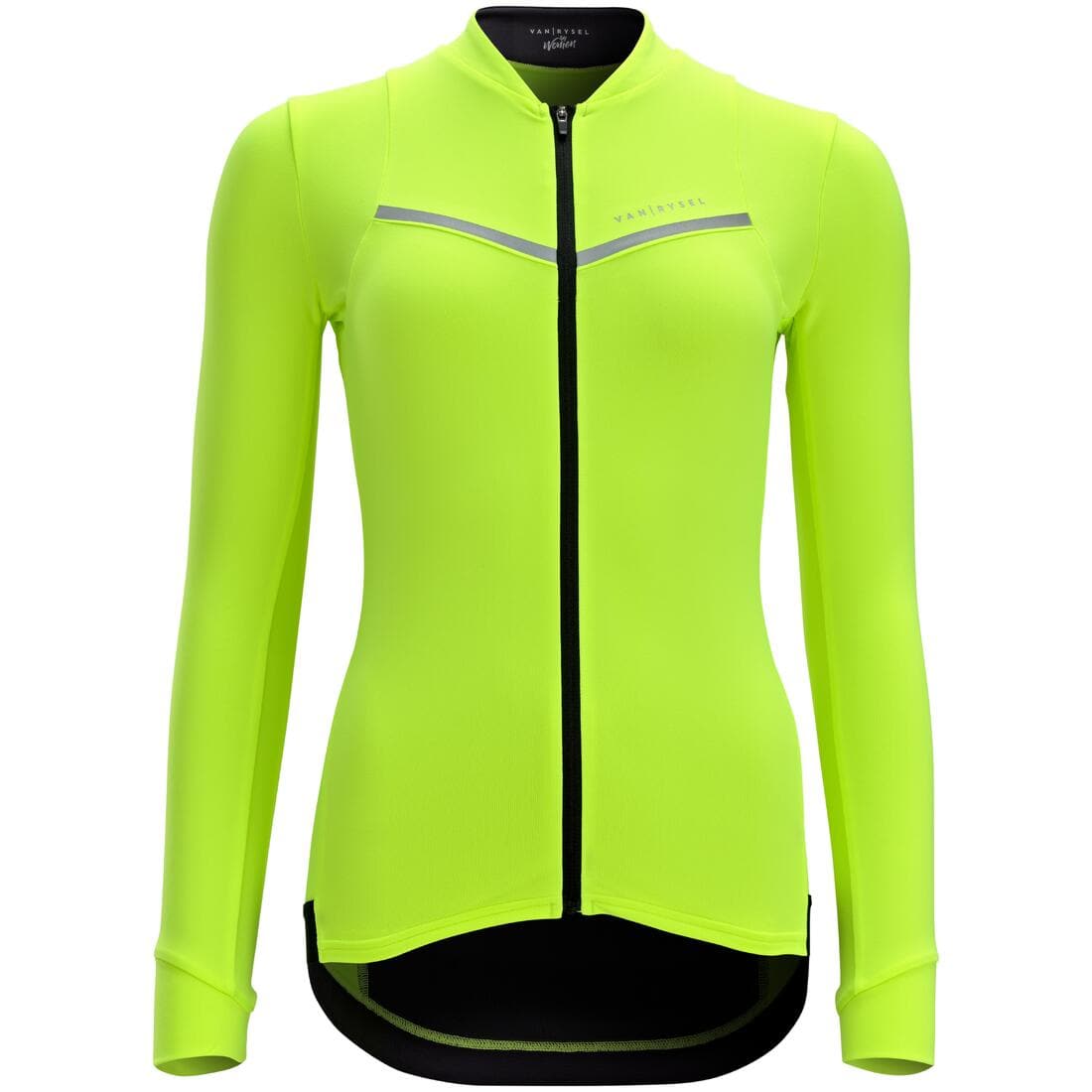 MAILLOT VELO ROUTE MANCHES LONGUES RCR FEMME EMERAUDE