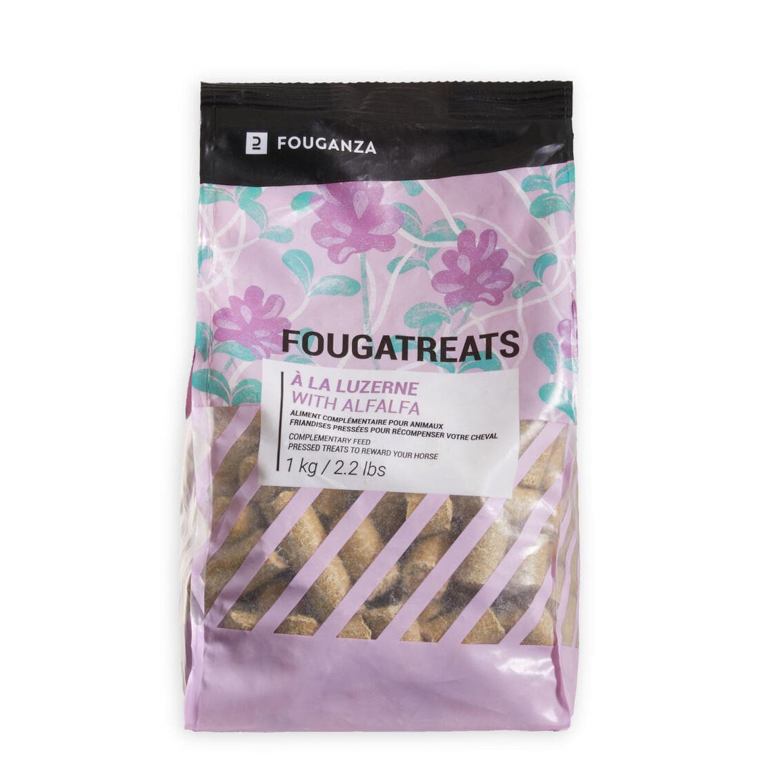 Friandises équitation Cheval et Poney - Fougatreats luzerne 1 kg