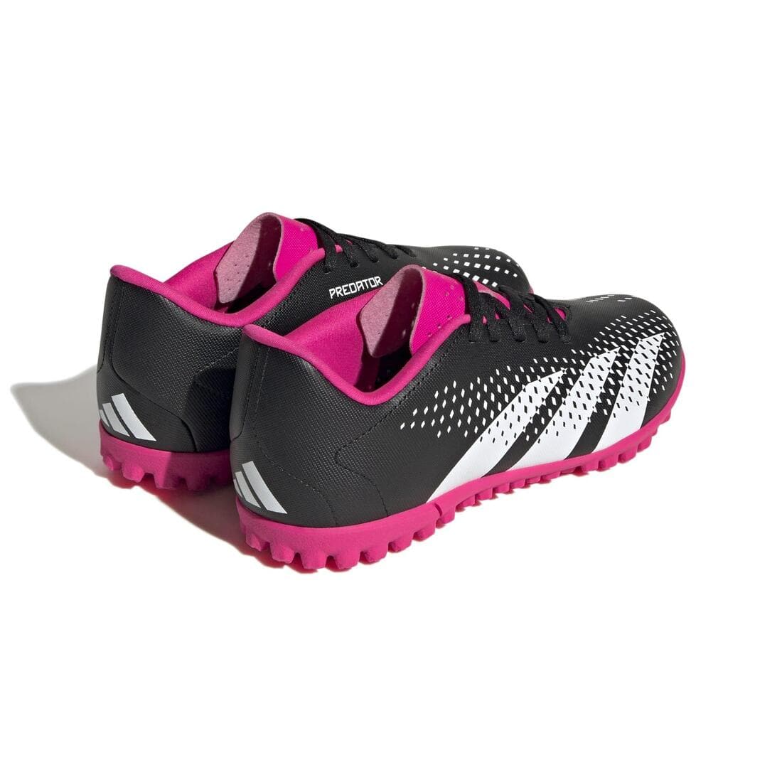 Chaussure Predator Accuracy.4 Turf Enfant Noir Rose