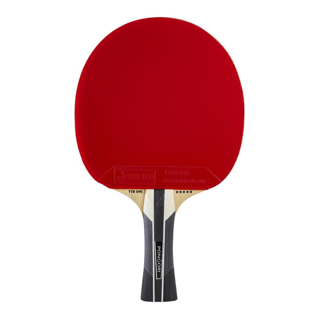 RAQUETTE DE TENNIS DE TABLE CLUB TTR 590 SPEED CARBON 5*