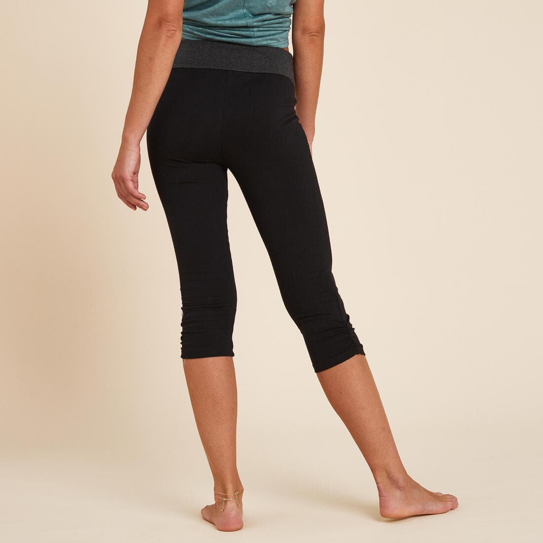 CORSAIRE SLIM COTON YOGA FEMME  NOIR / GRIS