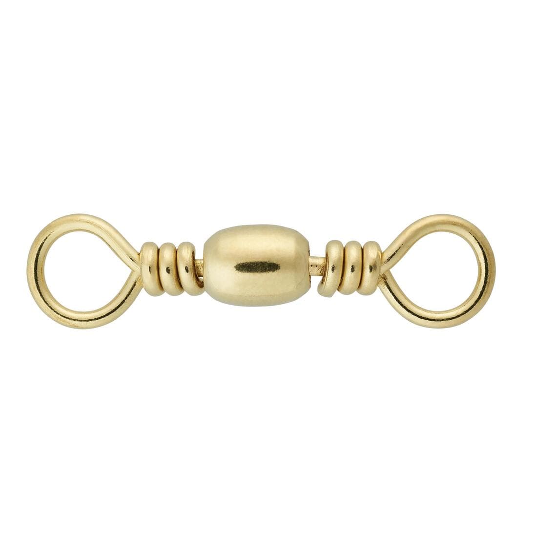 Émerillon baril pêche en mer swivel brass SW ROL LAITON x10