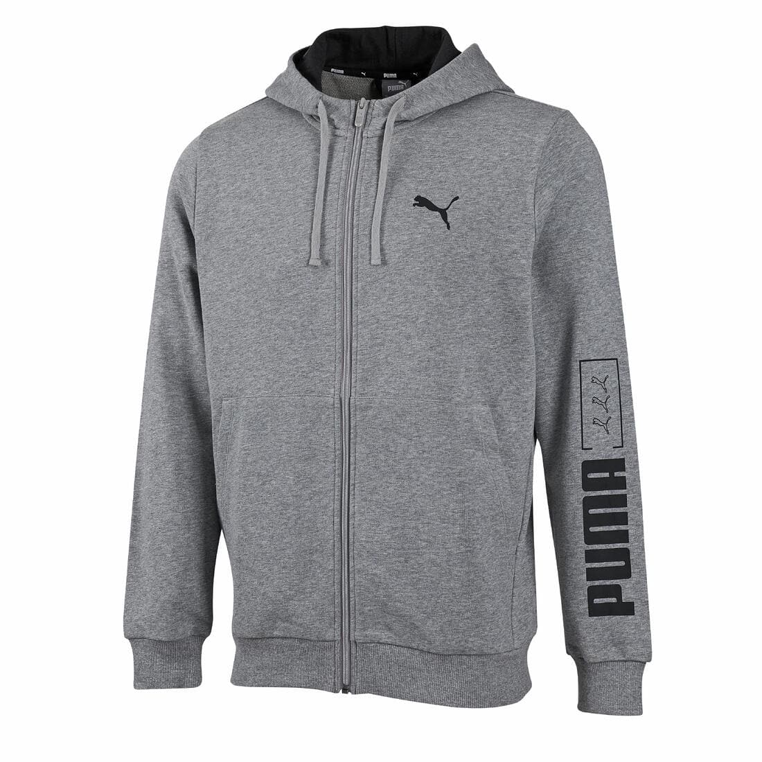 Sweat à capuche zippé Gamme Active PUMA - HOMME