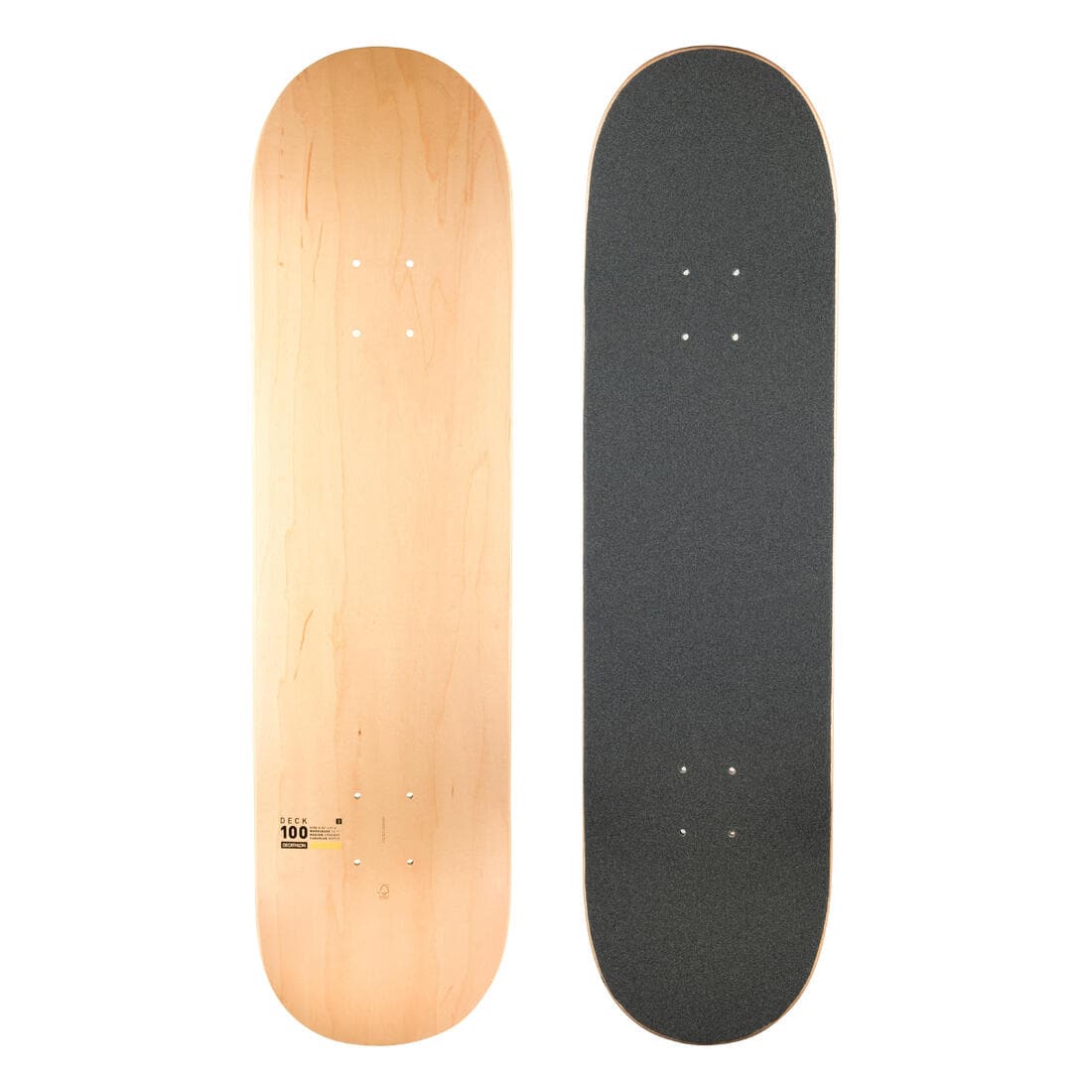 PLANCHE DE SKATE PRE-GRIPPEE EN ERABLE DK100 TAILLE 8"