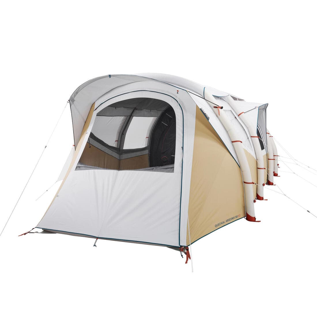 Tente gonflable de camping - Air Seconds 6.3 F&B - 6 Places - 3 Chambres