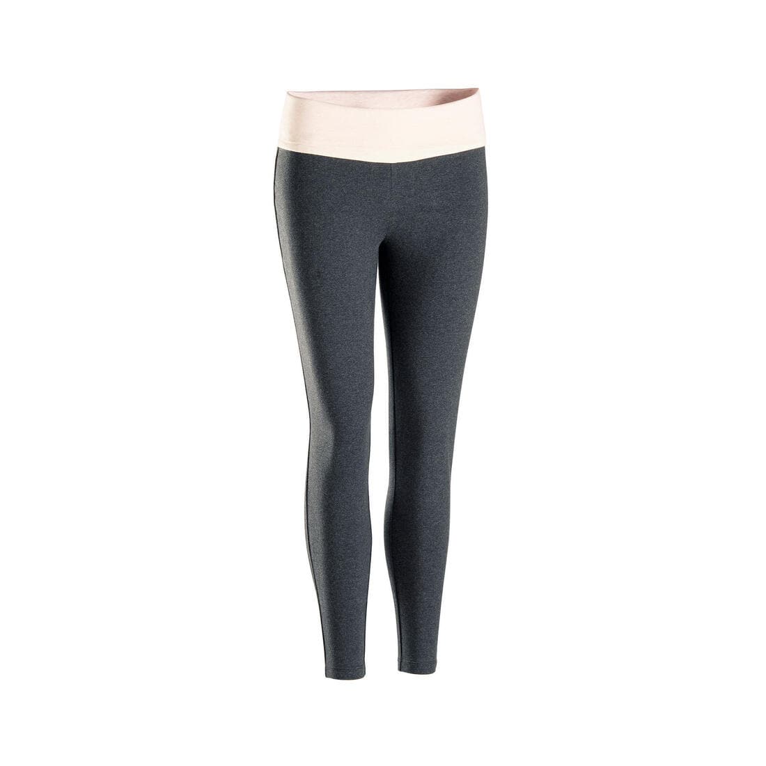 LEGGING COTON YOGA FEMME MARINE