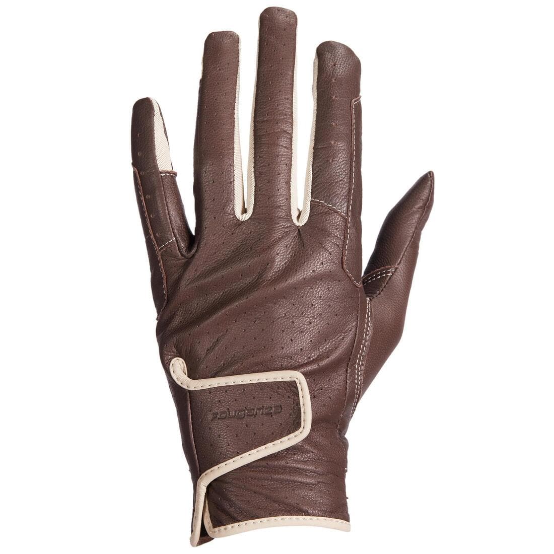 Gants cuir équitation femme 900