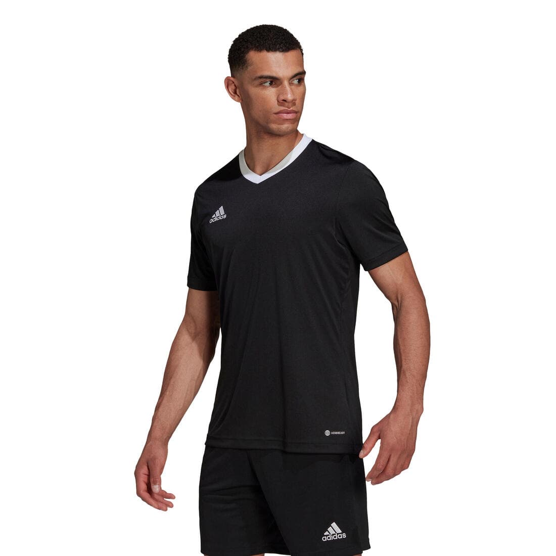 MAILLOT DE FOOTBALL ENTRADA 22 HOMME NOIR