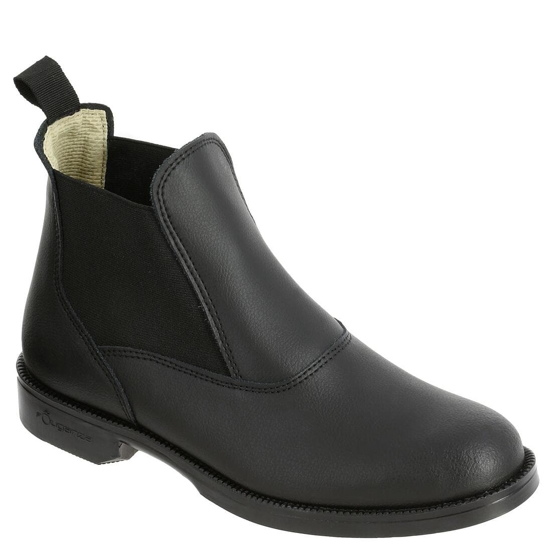 Boots équitation adulte CLASSIC cuir noir