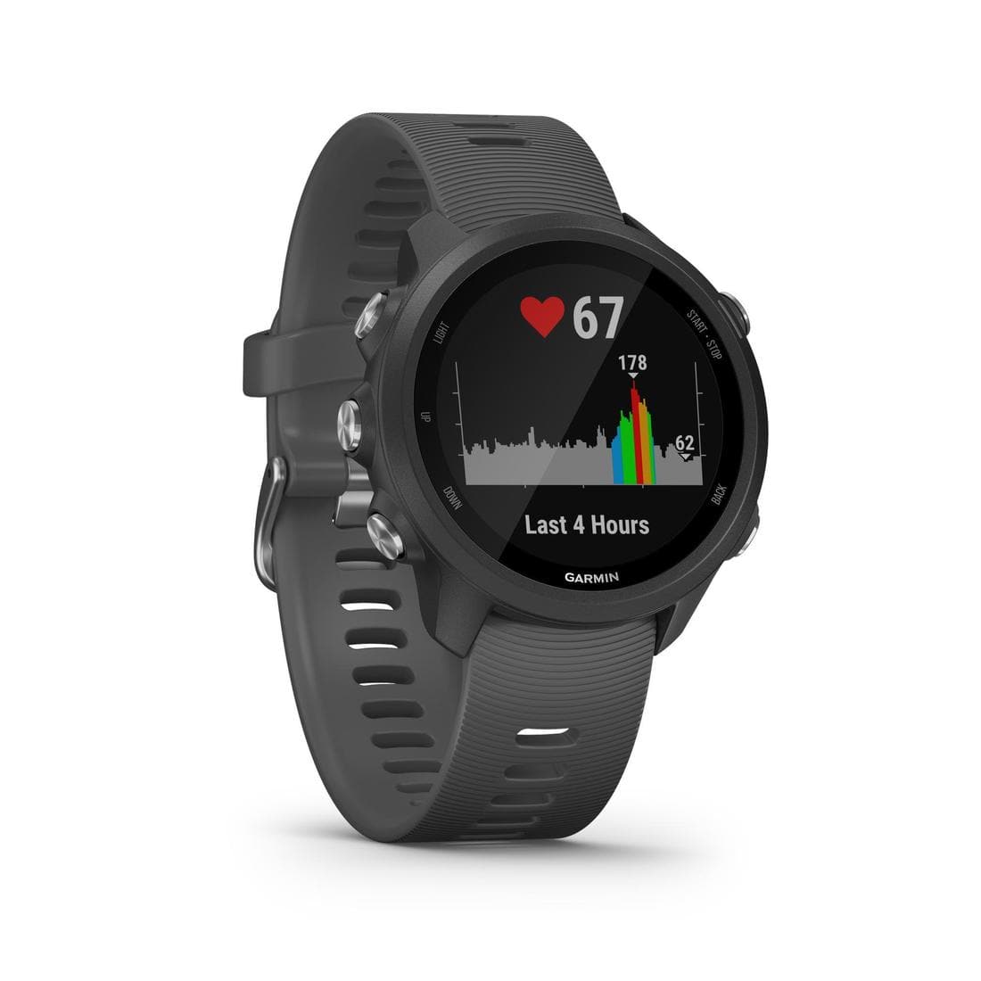 MONTRE CARDIO GPS GARMIN FORERUNNER 245 GRISE