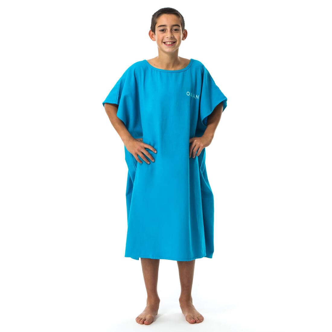 Poncho surf Enfant - 100 bleu