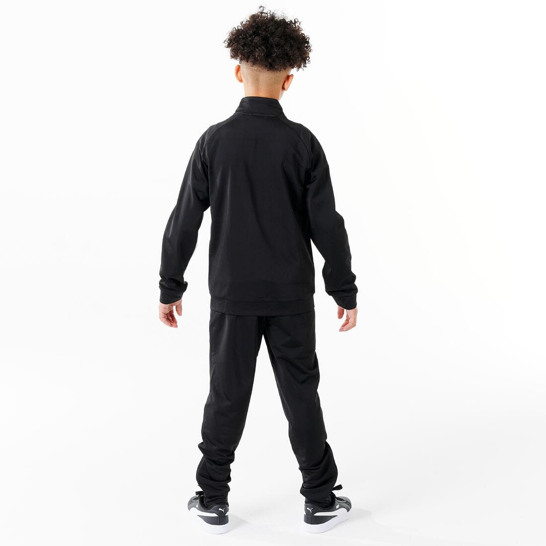 SURVÊTEMENT PUMA ENFANT SYNTHÉTIQUE RESPIRANT - NOIR ET BLANC