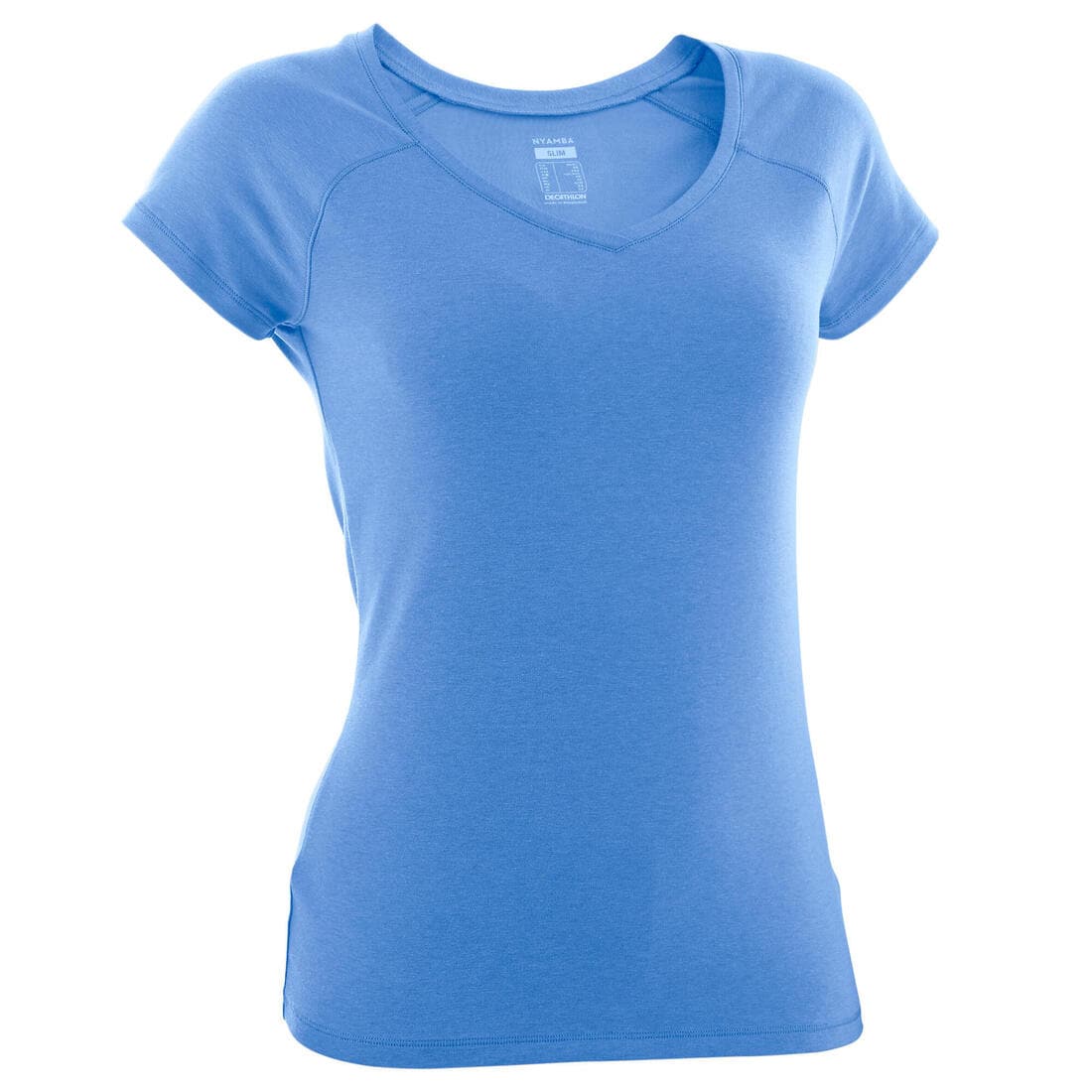 T-shirt Col V fitness Femme - 500