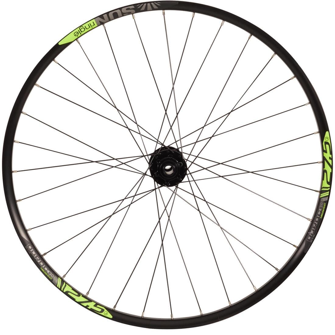 ROUE VTT AVANT 27,5" DOUBLE PAROI DISQUE BOOST 15x110 SUNRINGLE DUROC 30 _ TR