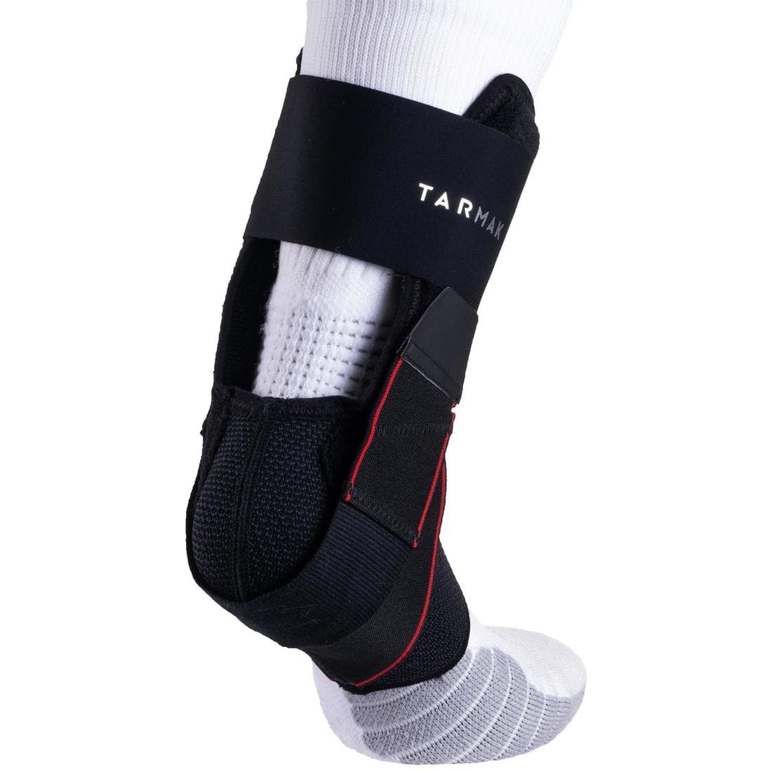 Chevillère de maintien ligamentaire gauche/droite homme/femme STRONG 500 noire