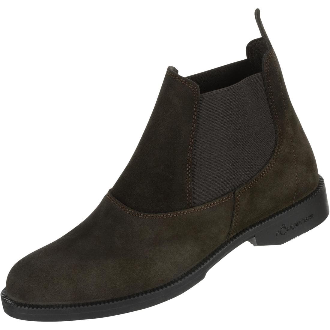 Boots équitation adulte CLASSIC cuir marron