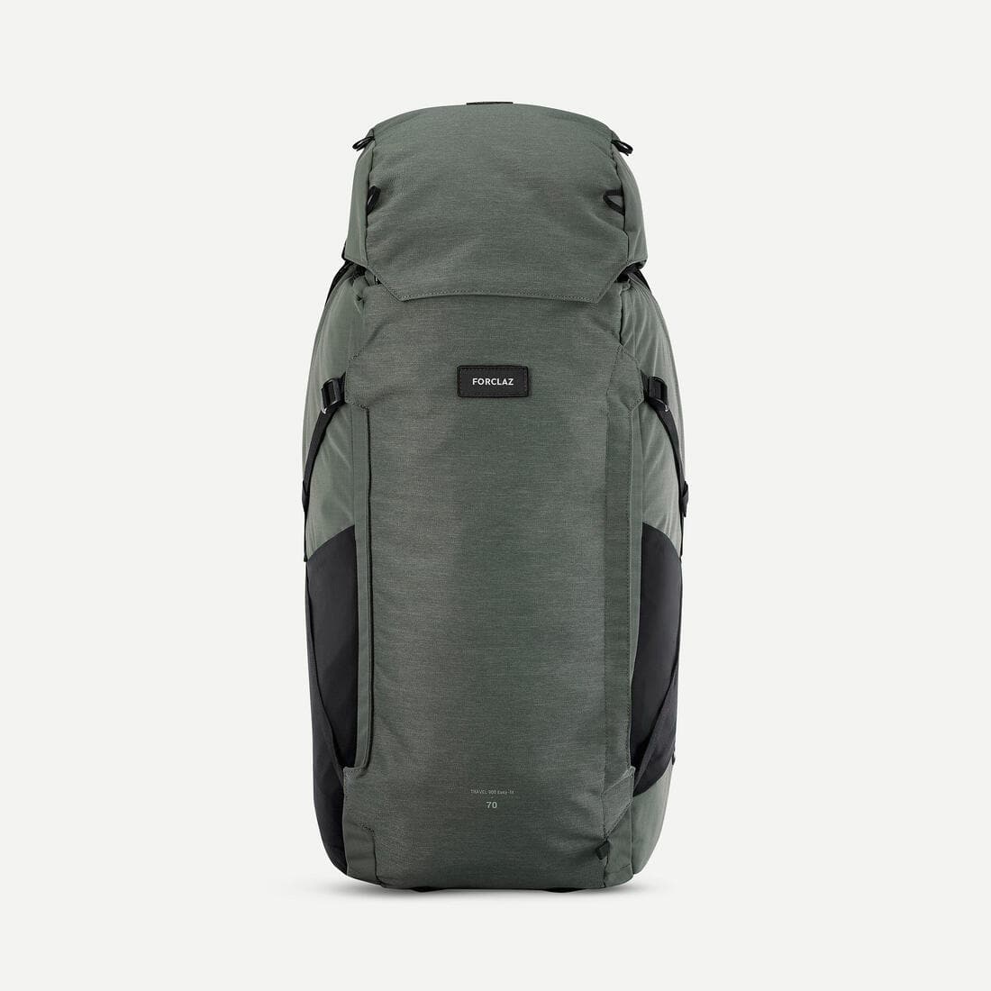 Sac à dos de voyage et trekking ouverture valise 70 + 6 L Homme - Travel 900