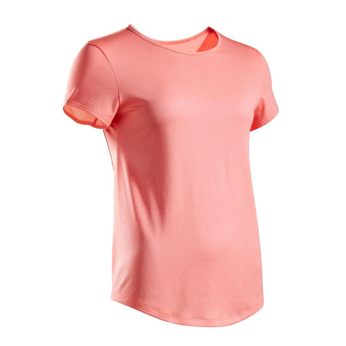 





T-Shirt tennis col rond dry femme -  Essentiel 100