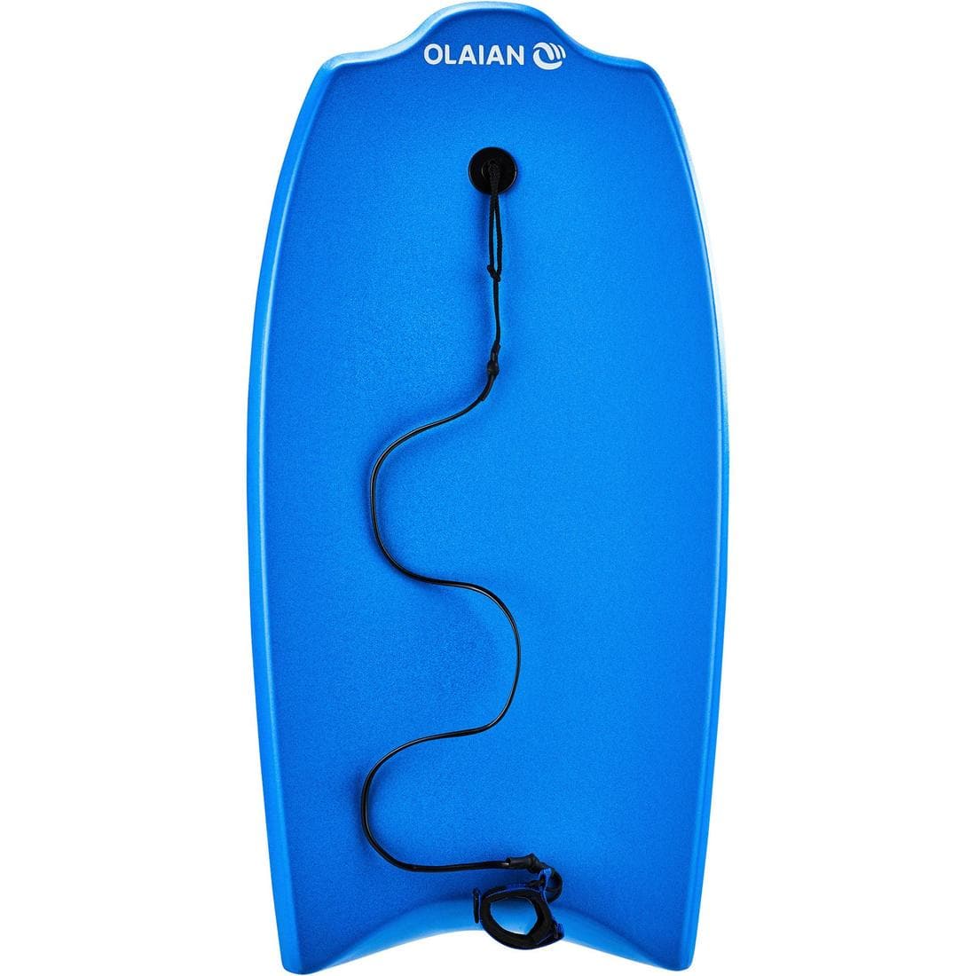 Bodyboard 100 bleu 1er prix technique enfant 6-12 ans 35" + leash