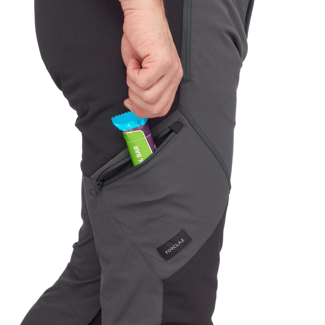 Pantalon déperlant et coupe vent de trek montagne - MT900 homme