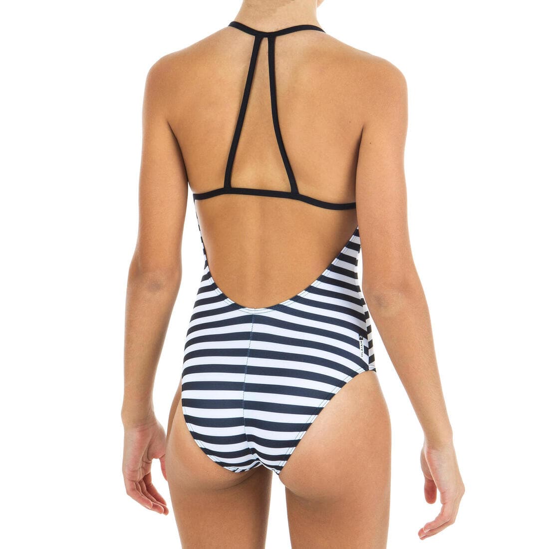 maillot de bain 1 pièce noir HIMAE GIRL500 TROPICOOL