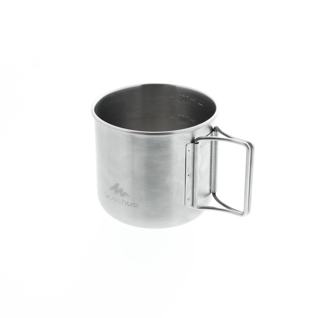 Tasse 500 acier inox 0,4L, pour la randonnée et le camping.