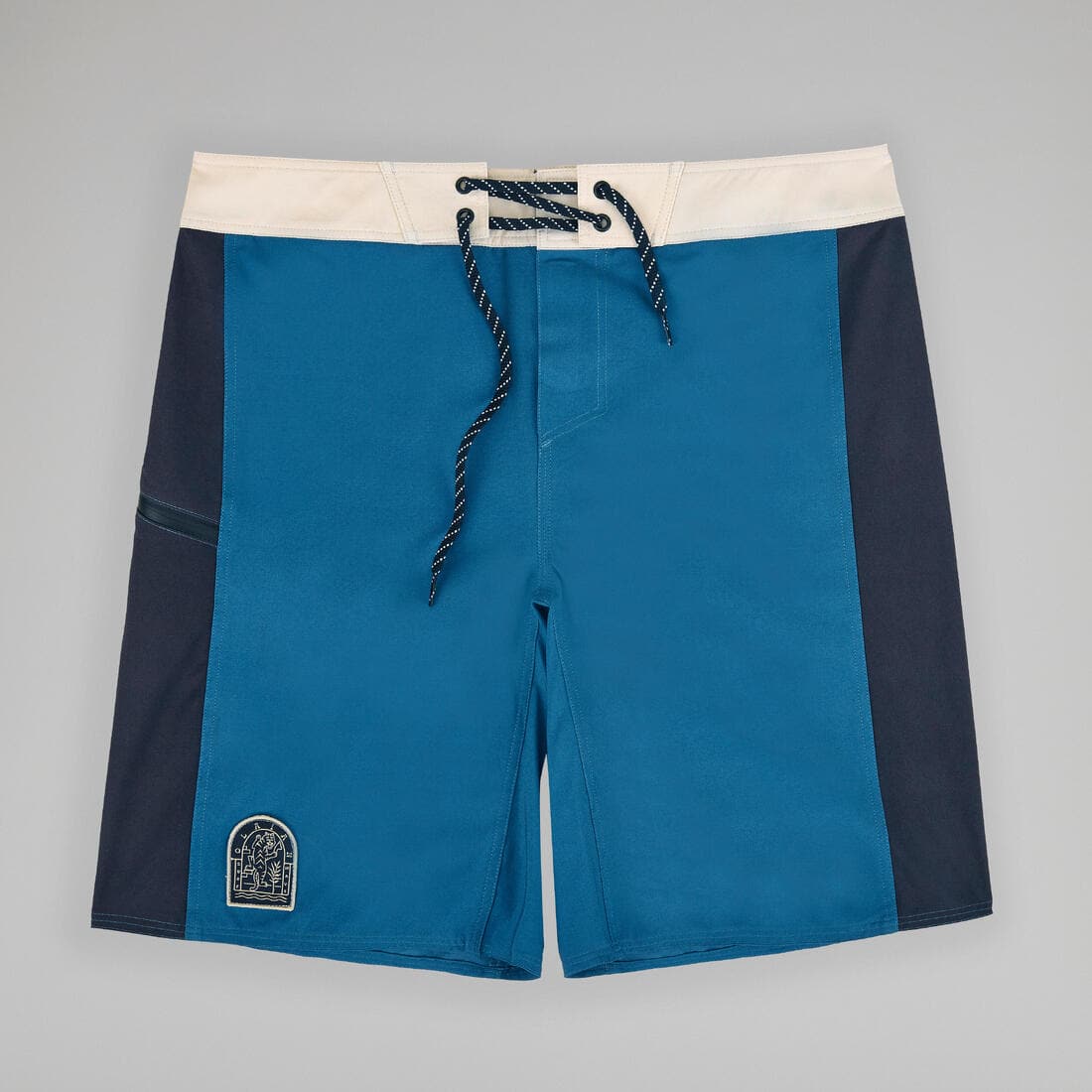 Boardshort surf 500 19" ARCHI RED