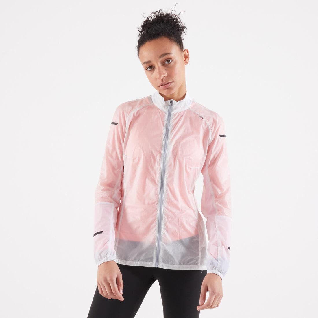 Veste running coupe vente Femme - KIPRUN WIND blanc