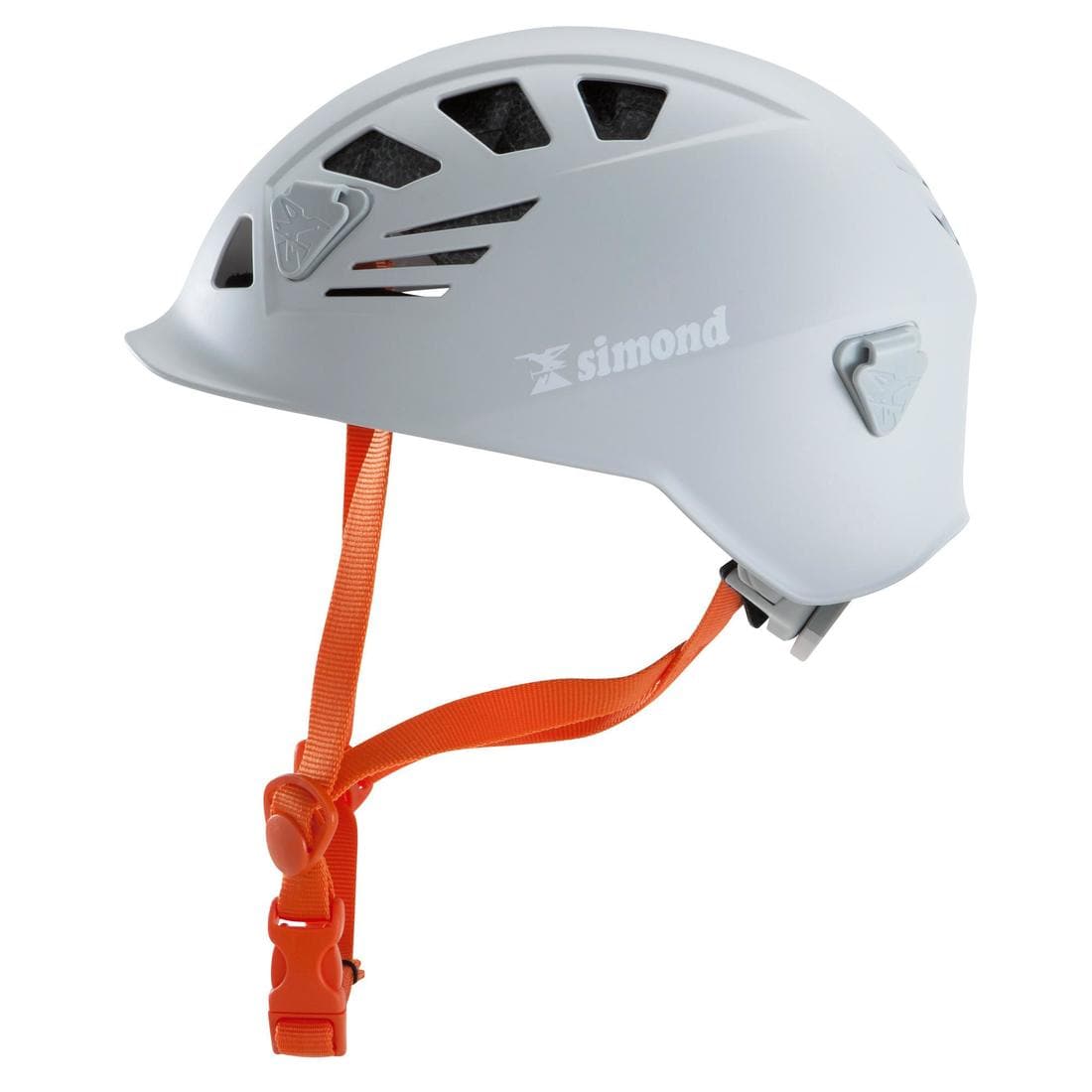 CASQUE D'ESCALADE ET D'ALPINISME - ROCK  GRIS