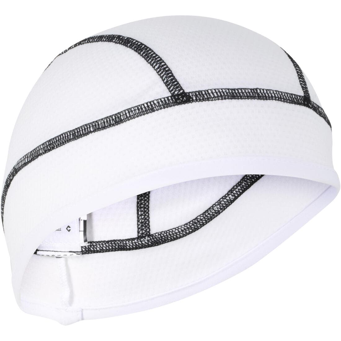 Sous-casque vélo 500 aquafreeze blanc