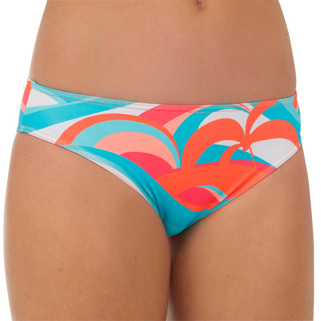 maillot de bain 2 pièces TURQUOISE LILOO 100