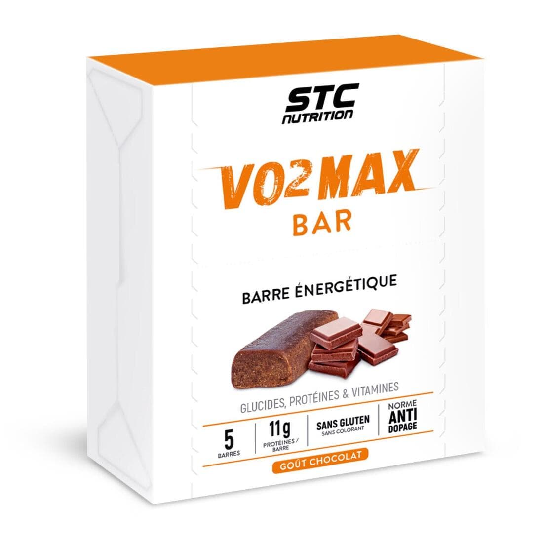 Pack barres énergétiques V02 max haute performance STC NUTRITION