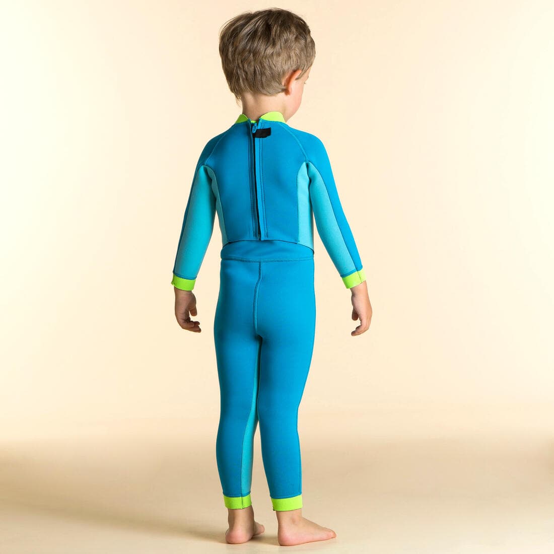 Combinaison Néoprène Natation  Jeune Enfant - TI WARM - Bleue