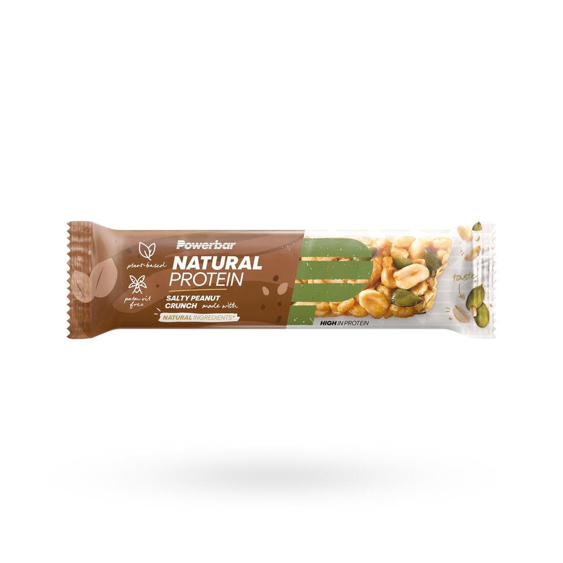 Powerbar Barre Protéine Naturelle  Cacahuète salée Crunch (3x40 g)