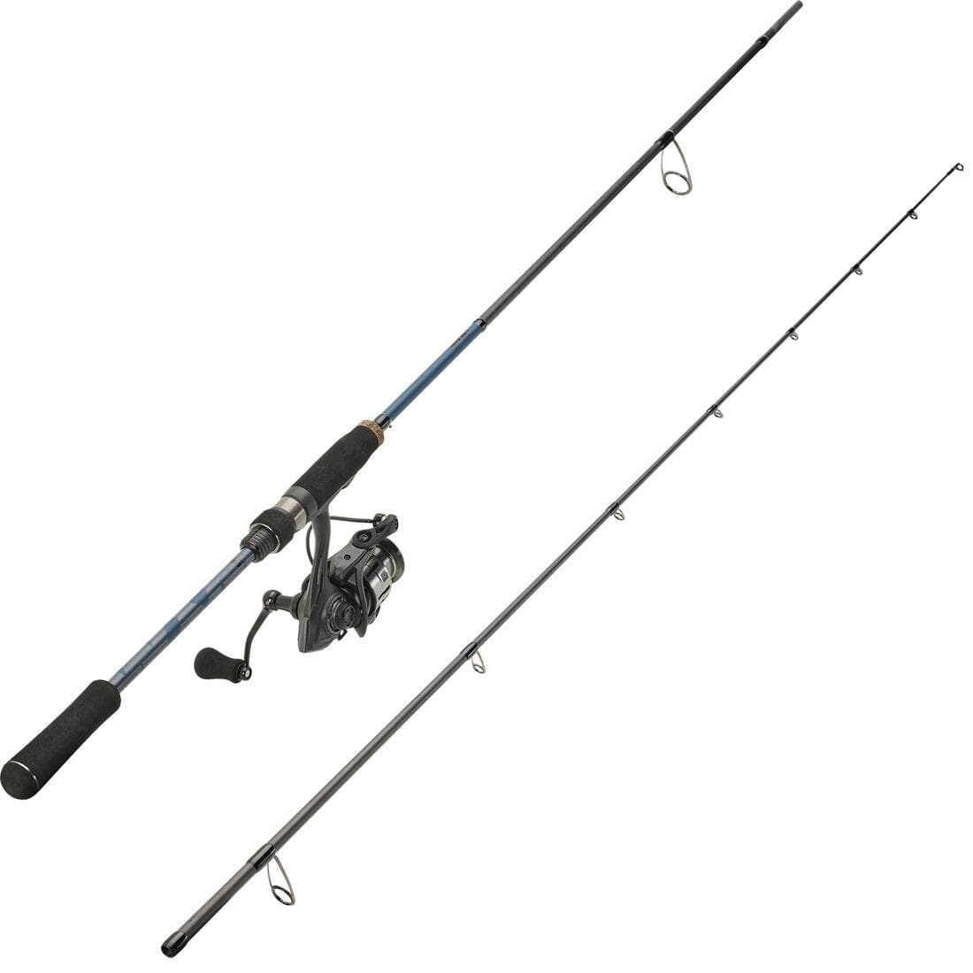 Ensemble canne et moulinet pêche aux leurres WXM 500 Spinning 2.10m MH 10-30g