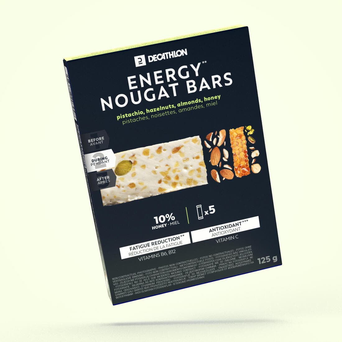 Nougat énergétique 5x25g