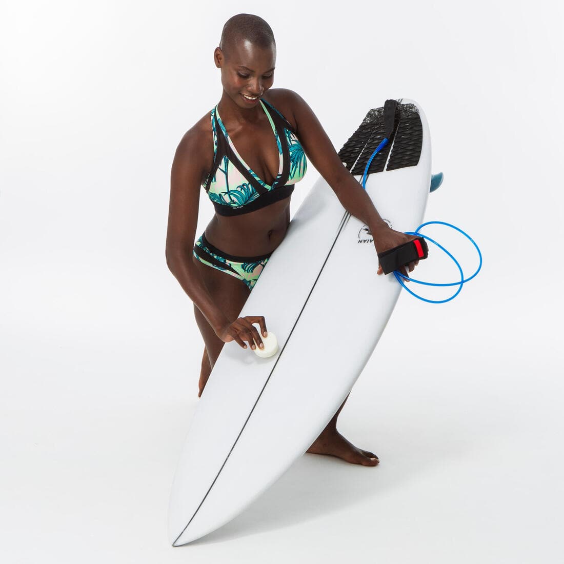 Haut de maillot de bain brassière de surf femme dos réglable ISA FOAMY