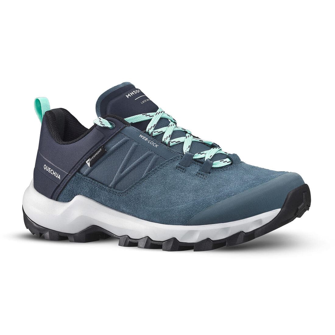 Chaussures imperméables de randonnée montagne - MH500 - femme