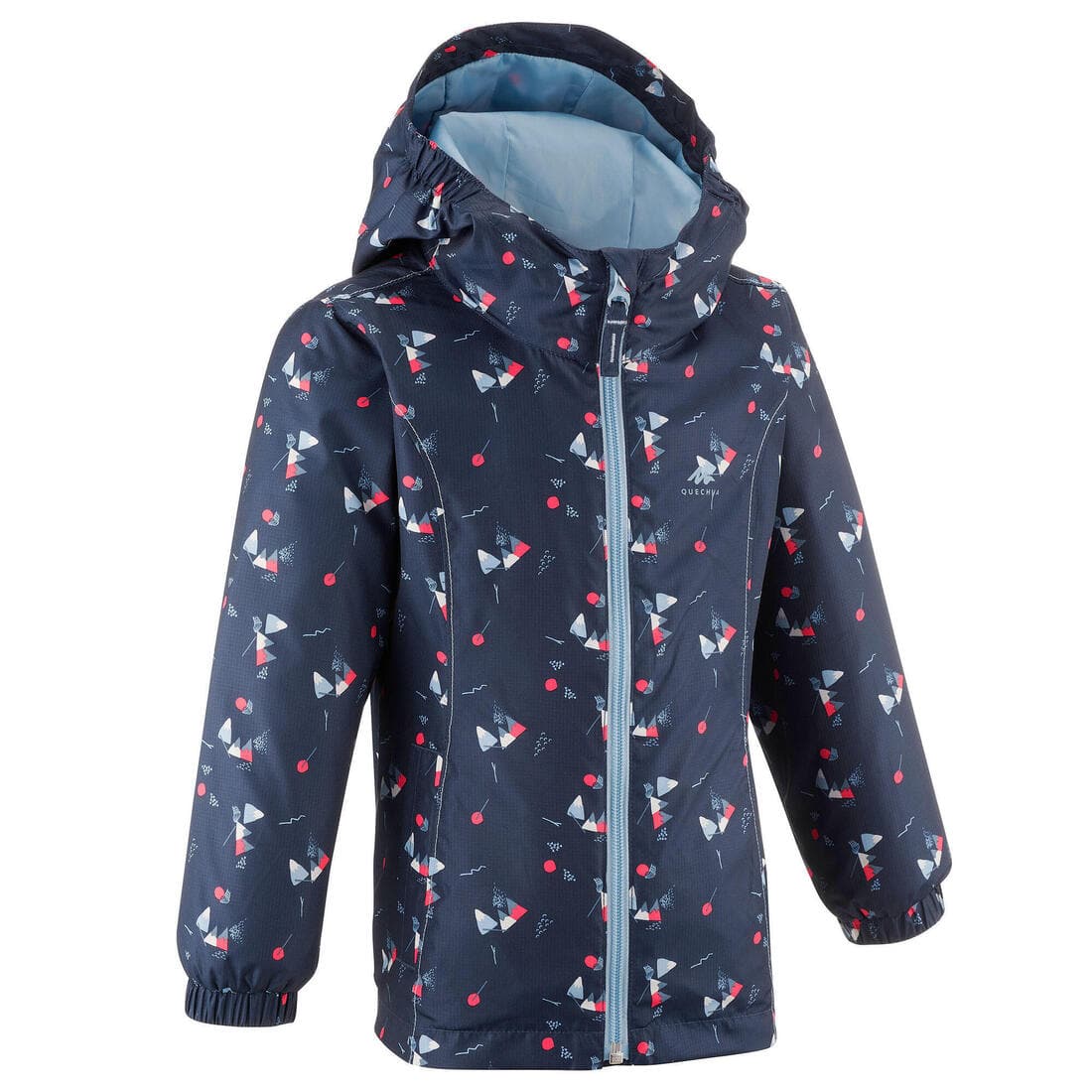 Veste imperméable de randonnée enfant - MH500 KID - 2-6 ANS