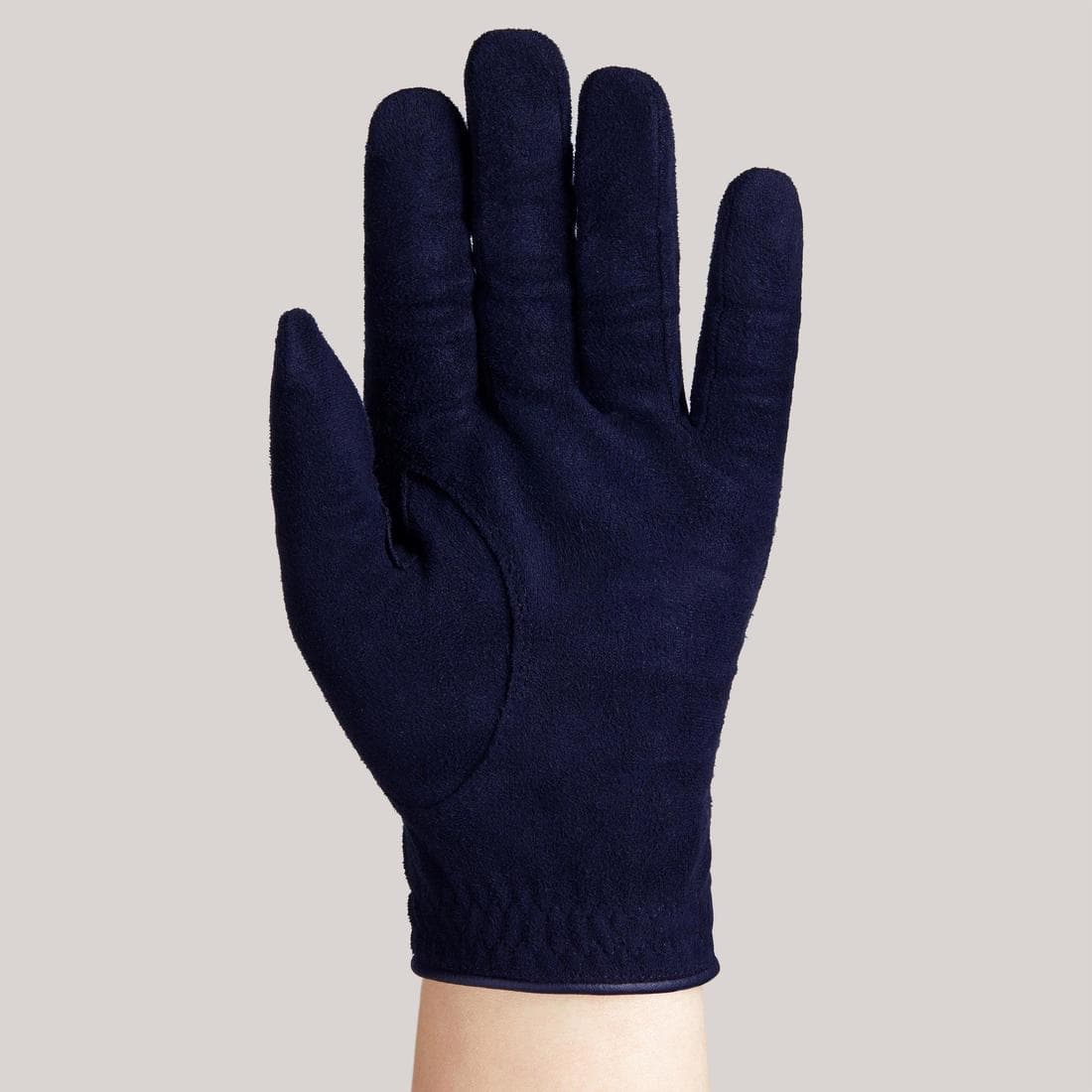 Paire de gants golf pluie femme, RW bleu marine