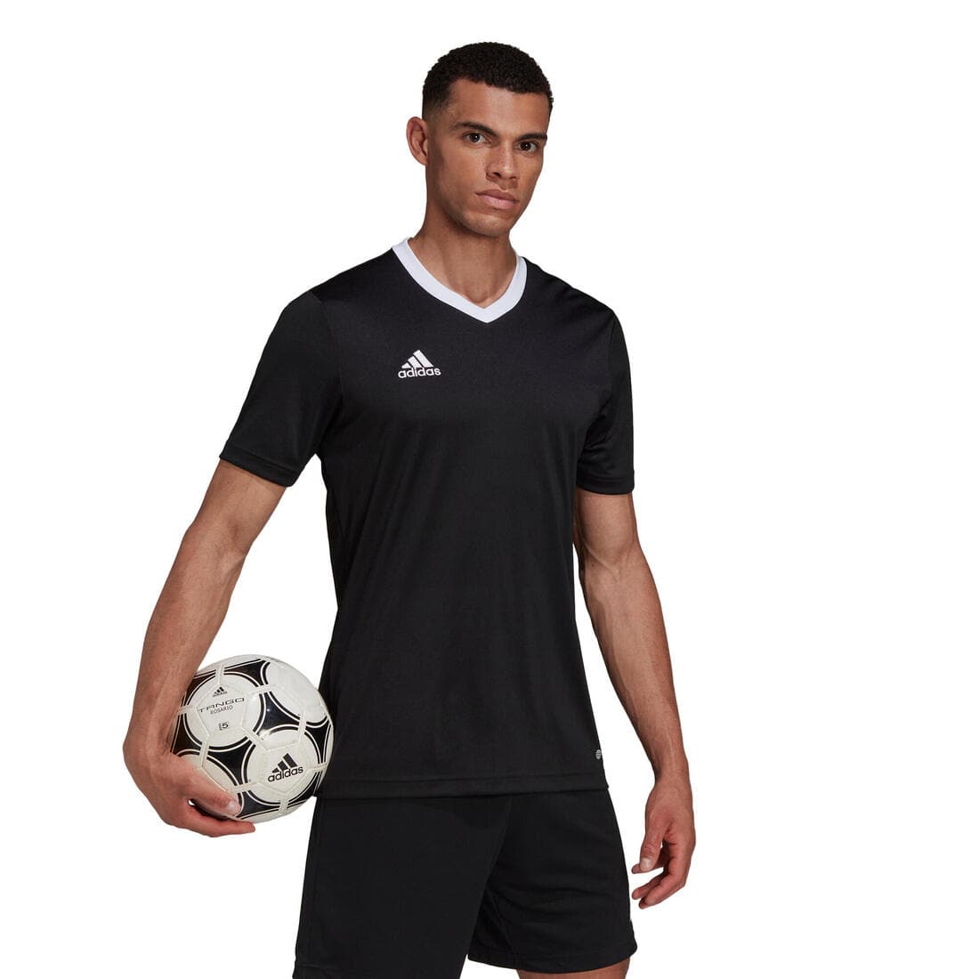 MAILLOT DE FOOTBALL ENTRADA 22 HOMME NOIR