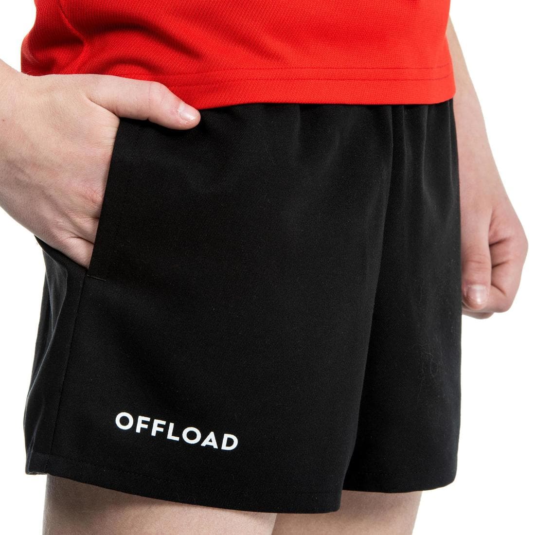 Short de rugby avec poches Enfant - R100